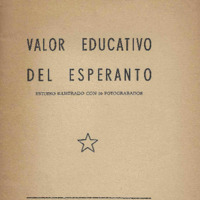Valor educativo del esperanto