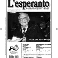L'esperanto (anno 2012 - numero 1)