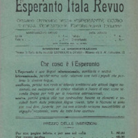 Esperanto Itala Revuo (1919; novembre)