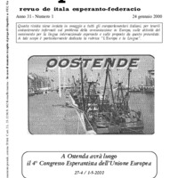 L'esperanto (anno 2000 - numero 1)