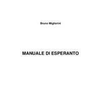 Manuale di esperanto