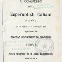 4. Congresso degli esperantisti italiani